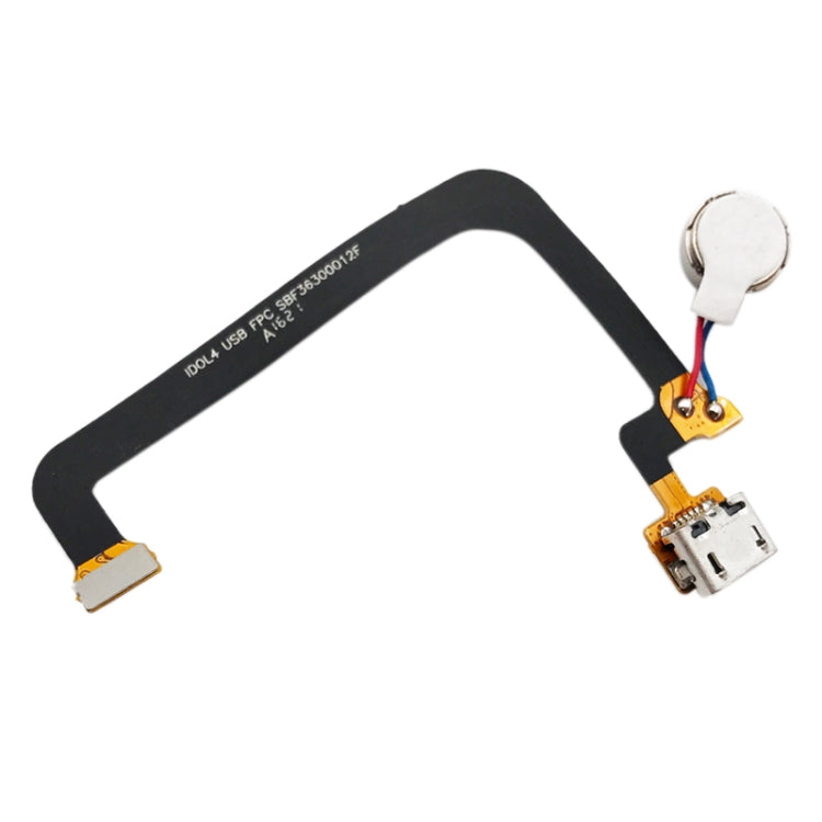 Charging Port Flex Cable, For Alcatel One Touch Idol 4 — view 3
