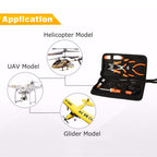 JAKEMY JM-P14 Welding Repair Tools Set Toolbox Bag Wire Stripper Pliers Screwdriver, US Plug