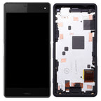 LCD Screen and Digitizer Full Assembly with Frame for Sony Xperia Z3 Mini Compact — Xperia Z3 Mini Compact