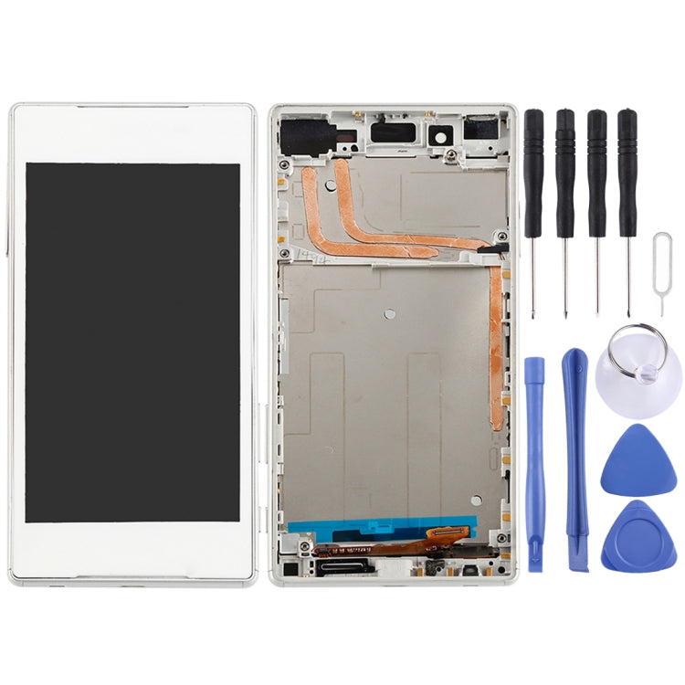 LCD Screen and Digitizer Full Assembly with Frame for Sony Xperia Z5 — view 5