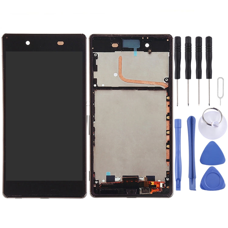 LCD Screen and Digitizer Full Assembly with Frame for Sony Xperia Z4 — view 7