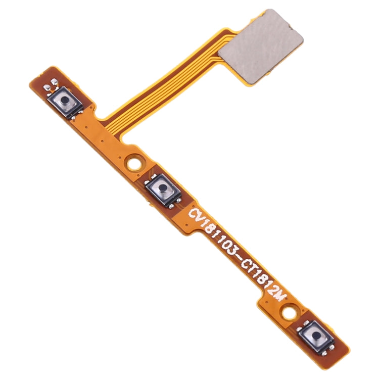 Power Button & Volume Button Flex Cable, For Vivo Y73