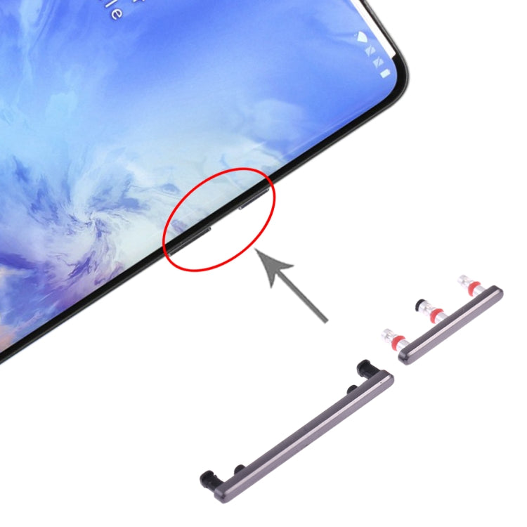 For OnePlus 7 Pro Power Button and Volume Control Button, For OnePlus 7 Pro, For OnePlus 7 Pro(Gold), For OnePlus 7 Pro(Blue) — Grey