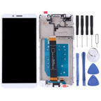 LCD Screen and Digitizer Full Assembly with Frame for Huawei Y5 Prime (2018)