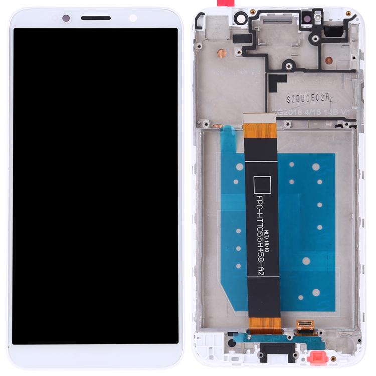 LCD Screen and Digitizer Full Assembly with Frame for Huawei Y5 Prime (2018)