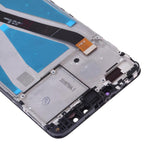LCD Screen and Digitizer Full Assembly with Frame for Huawei Enjoy 8 Plus — White