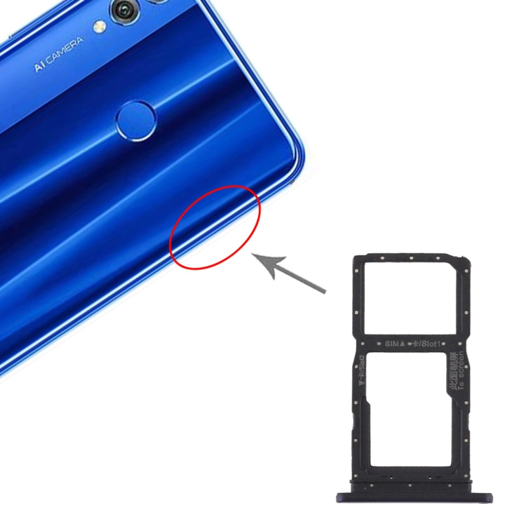 SIM Card Tray + SIM Card Tray / Micro SD Card Tray for Huawei Honor 9X Pro