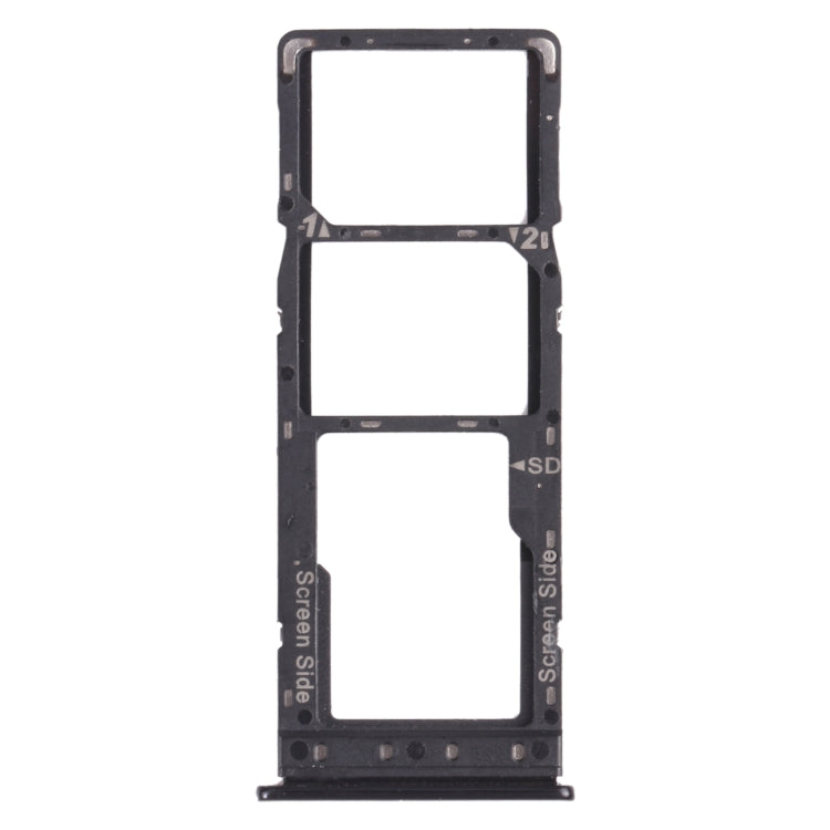 (X625B) SIM Card Tray + SIM Card Tray + Micro SD Card Tray, For Infinix HOT 7 Pro