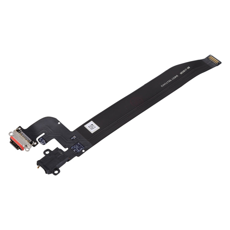 Charging Port & Earphone Jack Flex Cable, For OnePlus 5T