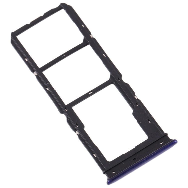SIM Card Tray + SIM Card Tray + Micro SD Card Tray, For Vivo Y7s