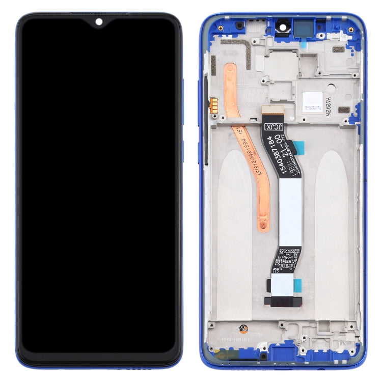 LCD Screen and Digitizer Full Assembly with Frame (Double SIM Card Version) for Xiaomi Redmi Note 8 Pro, For Redmi Note 8 Pro