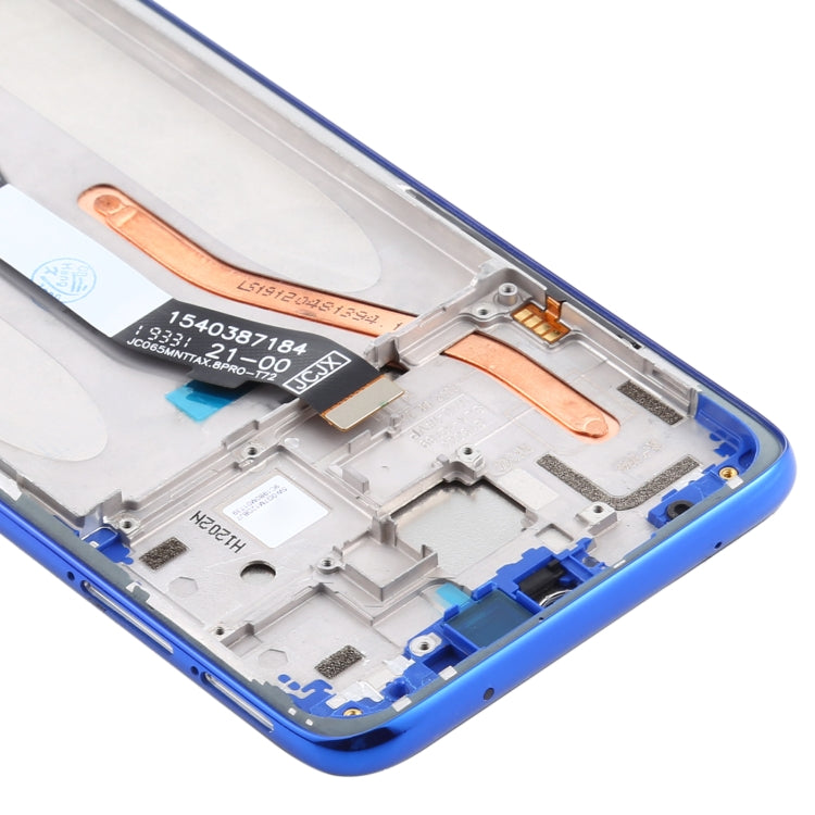 LCD Screen and Digitizer Full Assembly with Frame (Double SIM Card Version) for Xiaomi Redmi Note 8 Pro, For Redmi Note 8 Pro