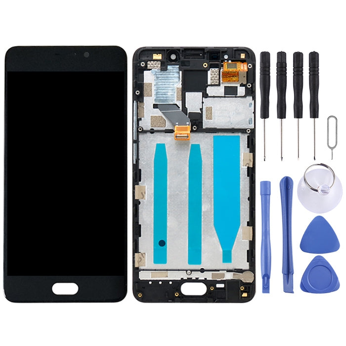 LCD Screen and Digitizer Full Assembly with Frame for Meizu M6 Note