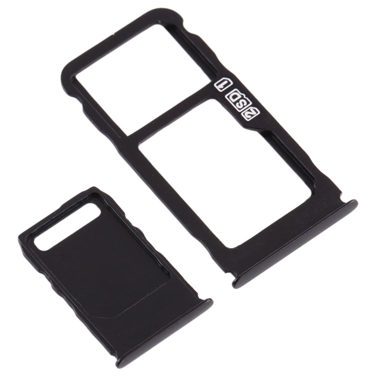SIM Card Tray + SIM Card Tray + Micro SD Card Tray for Nokia 3.1 Plus — Blue