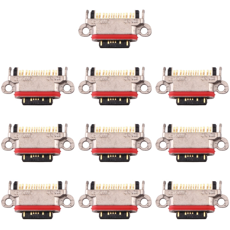 10pcs Charging Port Connector, For OPPO R17