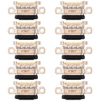 10 PCS Charging Port Connector for Xiaomi Mi CC9 / Mi 9
