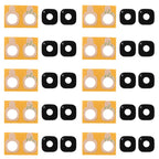 For Galaxy J5 Prime 10pcs Back Camera Lens Cover with Sticker