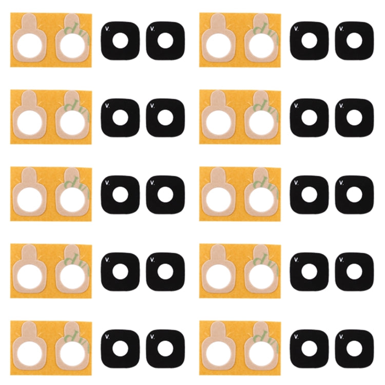 For Galaxy J5 Prime 10pcs Back Camera Lens Cover with Sticker