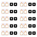 For Galaxy Alpha / G850 10pcs Back Camera Lens Cover with Sticker