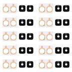 For Galaxy Alpha / G850 10pcs Back Camera Lens Cover with Sticker