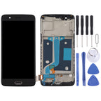 For OnePlus 5 A5000 TFT Material LCD Screen and Digitizer Full Assembly with Frame, For OnePlus 5 (TFT) — For OnePlus 5 (TFT)