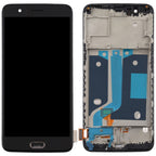 For OnePlus 5 A5000 TFT Material LCD Screen and Digitizer Full Assembly with Frame, For OnePlus 5 (TFT) — Black
