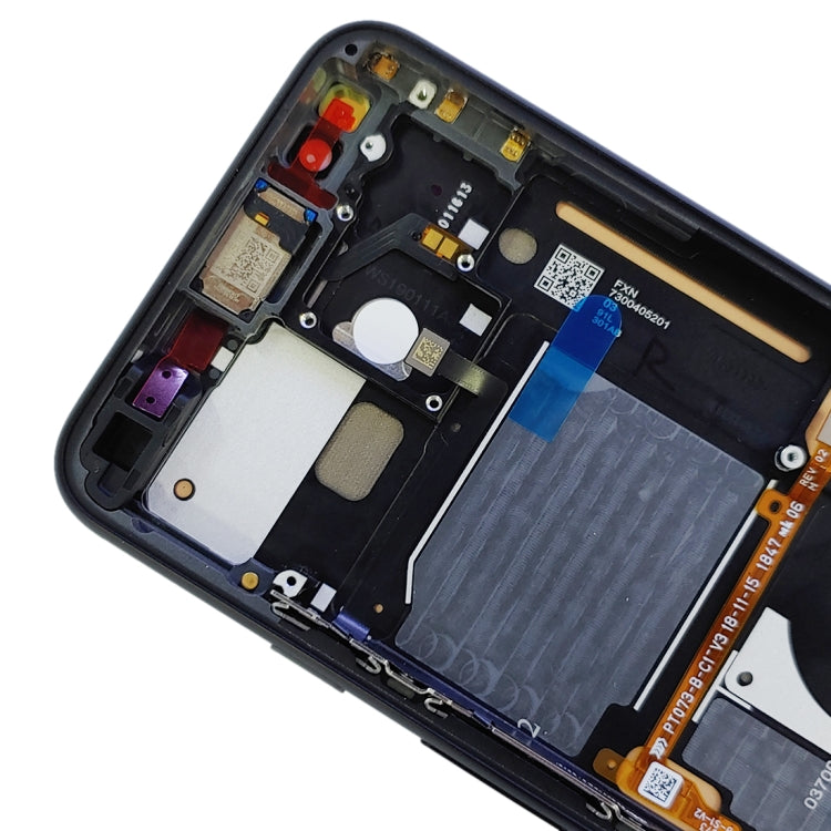 LCD Screen and Digitizer Full Assembly with Frame for Google Pixel 4