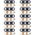 10pcs Back Camera Lens, For Huawei Enjoy 10e