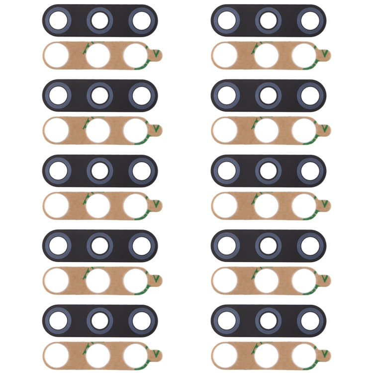 10pcs Back Camera Lens, For Huawei Enjoy 10e