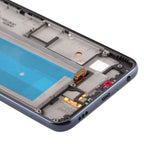 LCD Screen and Digitizer Full Assembly with Frame for LG Q60 X525ZA X525BAW X525HA X525ZAW / LG X6 2019 LMX625N X625N X525, Single SIM