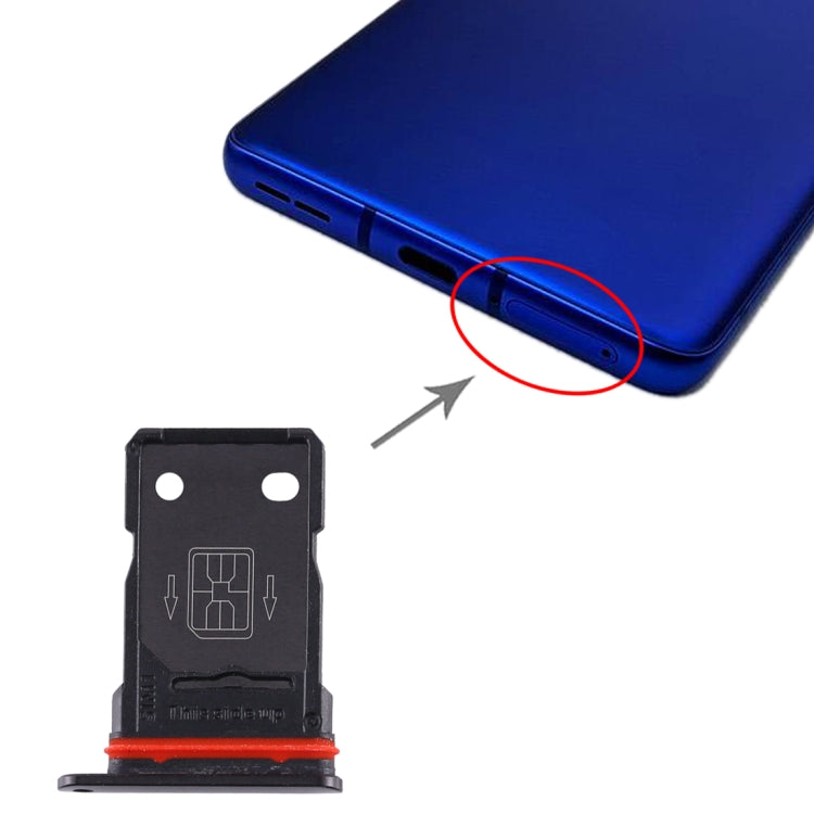 SIM Card Tray + SIM Card Tray, For OnePlus 8 Pro