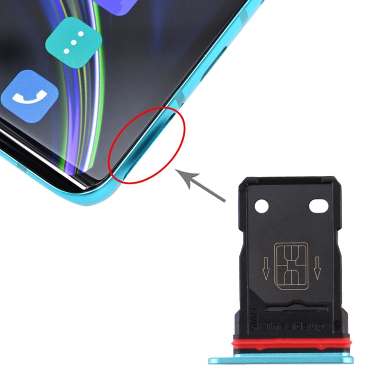 Original SIM Card Tray + SIM Card Tray, For OnePlus 8 — Green
