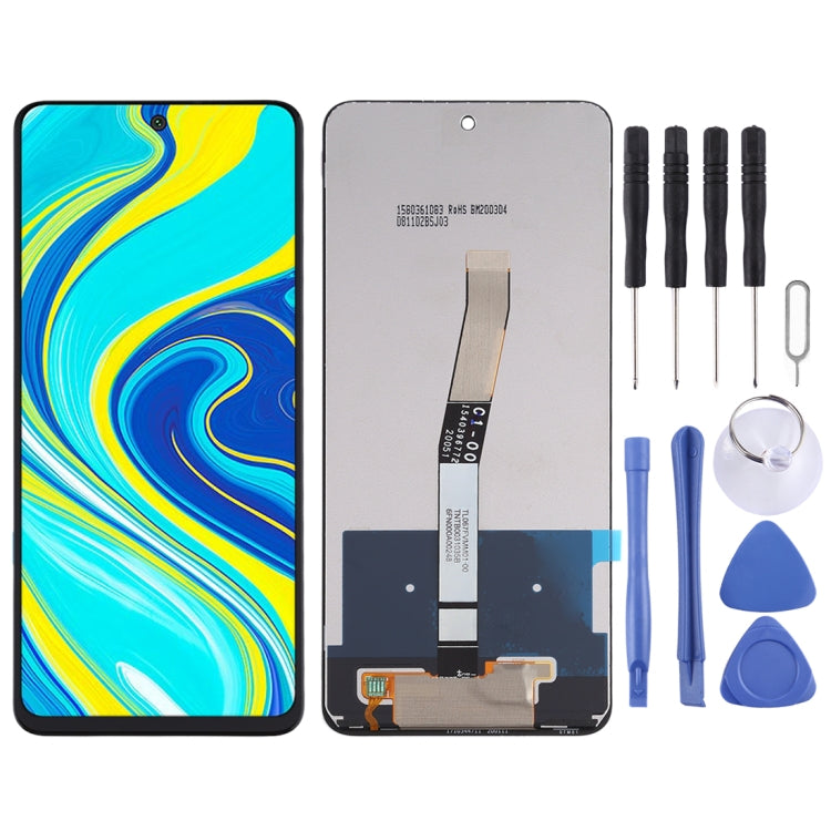 LCD Screen and Digitizer Full Assembly for Xiaomi Redmi Note 9S / Redmi Note 9 Pro / Redmi Note 9 Pro Max / Redmi Note 9 Pro (India) / Note 10 Lite