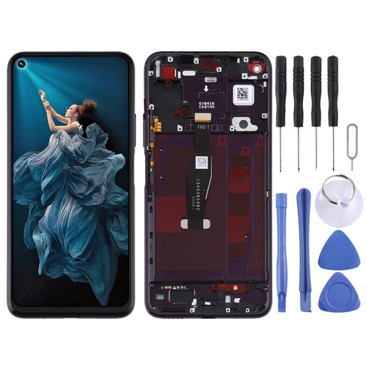LCD Screen and Digitizer Full Assembly with Frame for Huawei Honor 20 Pro
