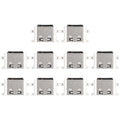 10pcs Charging Port Connector, For Meizu Meilan X