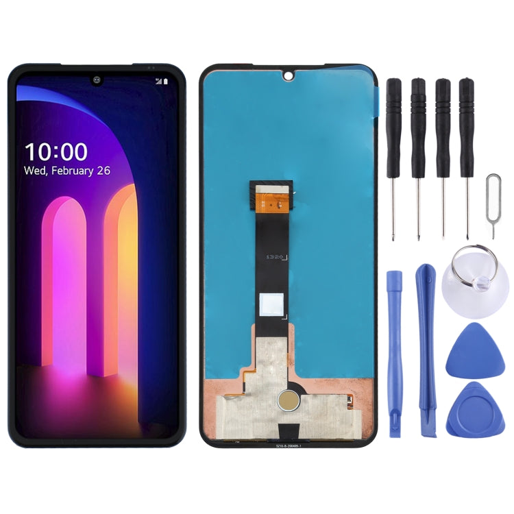 LCD Screen and Digitizer Full Assembly for LG V60 ThinQ 5G