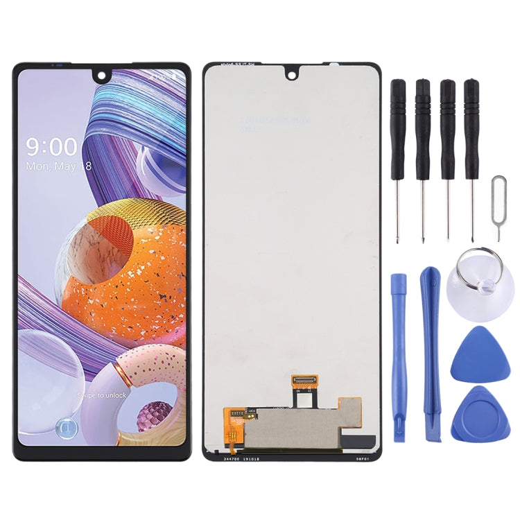 LCD Screen and Digitizer Full Assembly for LG Stylo 6 LMQ730TM LM-Q730TM, For LG Stylo 6