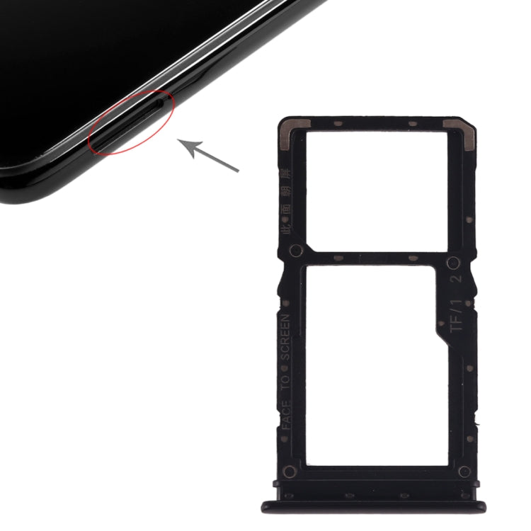 SIM Card Tray + SIM Card Tray / Micro SD Card Tray for Xiaomi Redmi Note 7 / Redmi Note 7 Pro