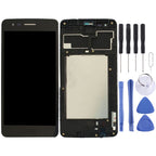 LCD Screen and Digitizer Full Assembly with Frame for LG K8 2017 US215 M210 M200N