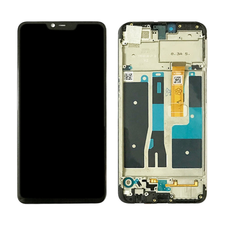 LCD Screen and Digitizer Full Assembly with Frame for OPPO A5 / A3s (High Version)