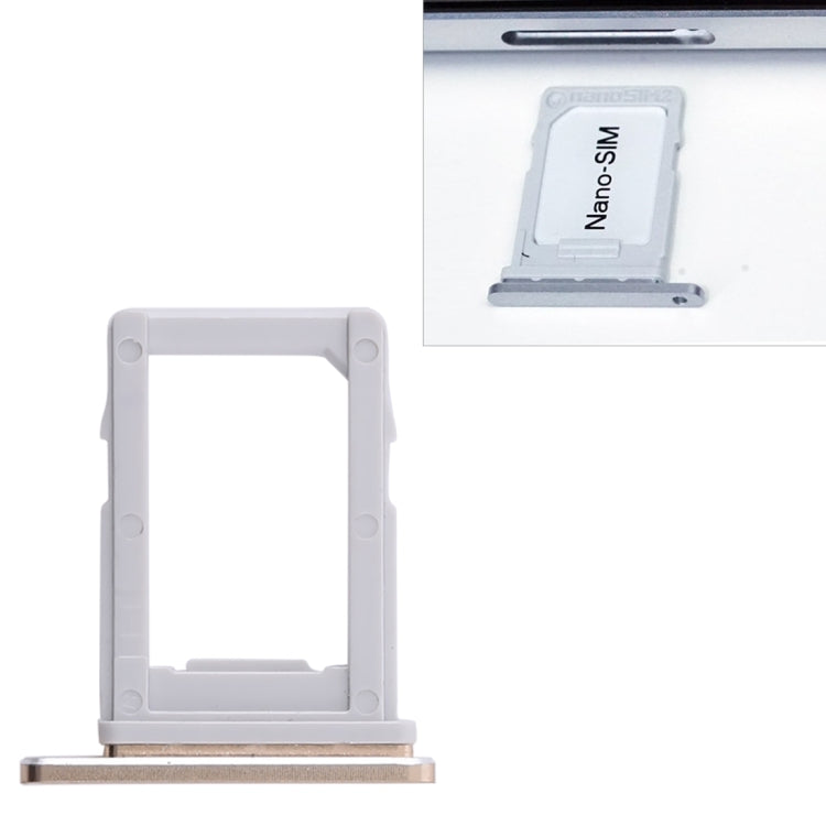 SIM Card Tray for LG Q6 / M700 / M700N / G6 Mini, SIM Card Tray (Gold), SIM Card Tray (Black)