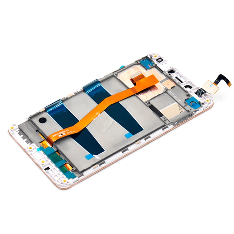LCD Screen and Digitizer Full Assembly with Frame for 5.5 inch Lenovo K6 Note K53a48