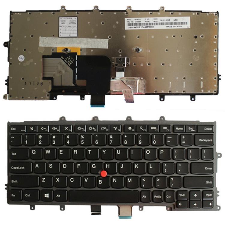 US Version English Laptop Keyboard with Pointing Sticks for Lenovo IBM Thinkpad X240 / X240S / X250 / X260 / X230S / X270