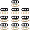 10 PCS Back Camera Lens & Adhesive for Xiaomi Mi 6X / A2, For Xiaomi Mi 6X / A2