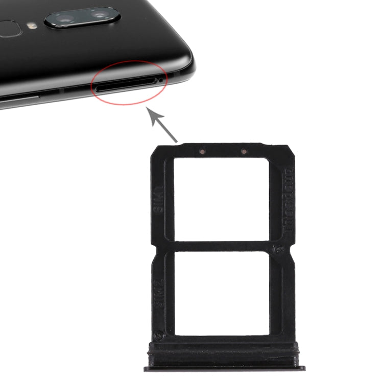 For OnePlus 6 Double SIM Card Tray