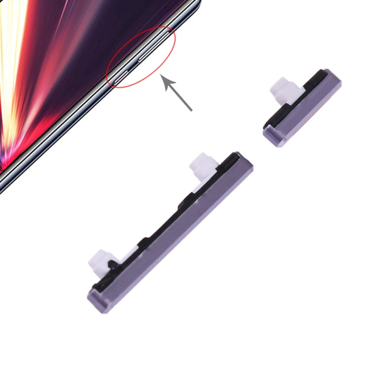 Side Keys for Huawei P20 Pro, For Huawei P20 Pro (Pink), For Huawei P20 Pro — Silver