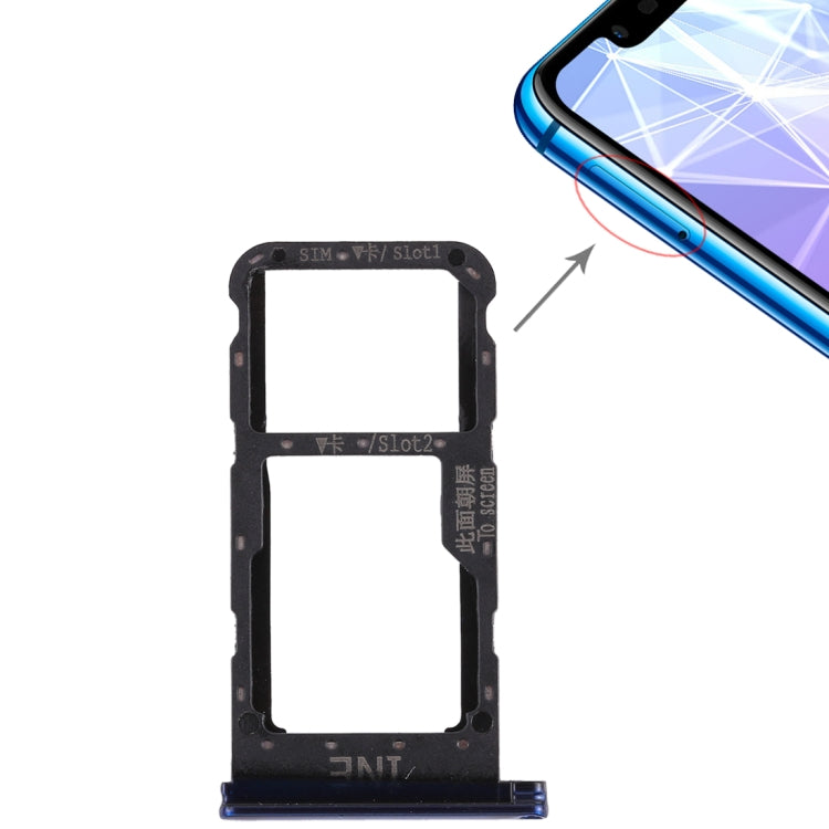 SIM Card Tray for Huawei P smart + / Nova 3i, For Huawei Nova 3i