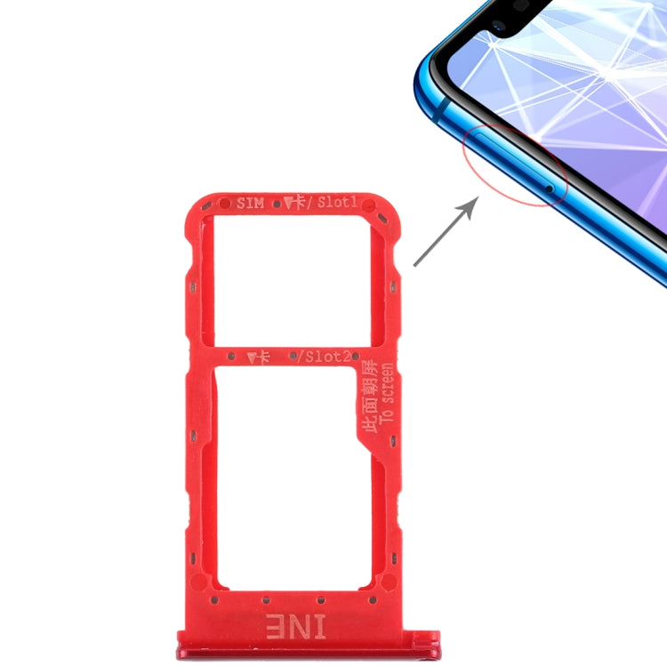 SIM Card Tray for Huawei P smart + / Nova 3i, For Huawei Nova 3i