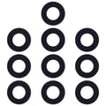 10pcs Back Camera Lens, For OPPO F7 / A3