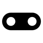 10pcs Back Camera Lens, For OPPO R17